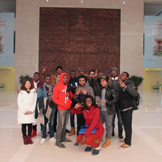 我校留学生参观辽宁省博物馆